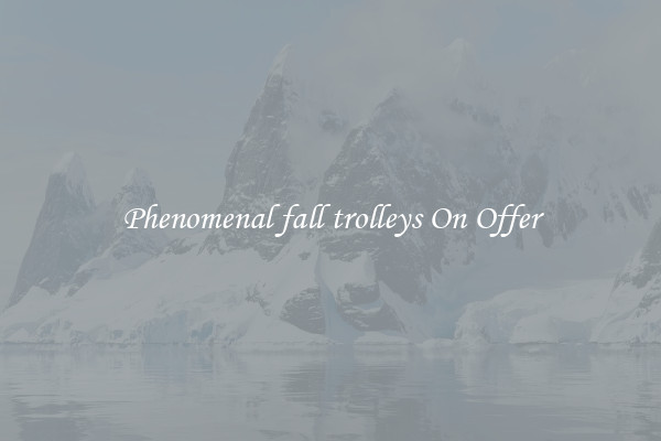 Phenomenal fall trolleys On Offer