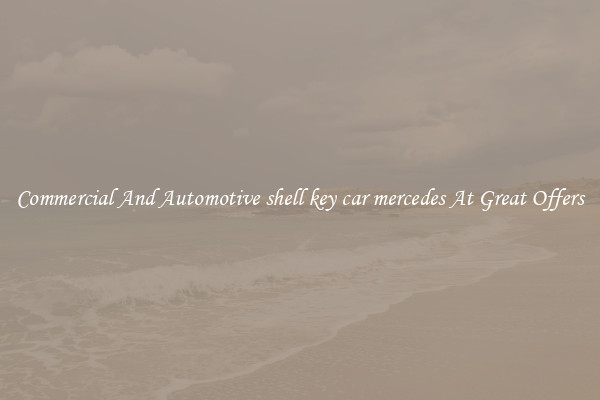 Commercial And Automotive shell key car mercedes At Great Offers