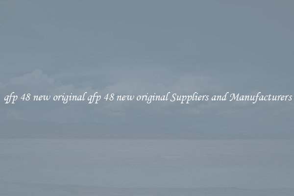qfp 48 new original qfp 48 new original Suppliers and Manufacturers