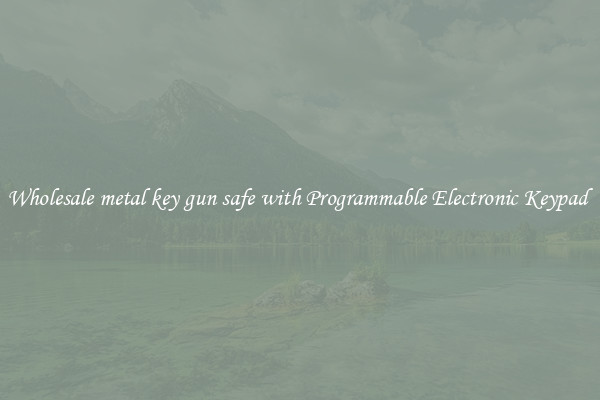 Wholesale metal key gun safe with Programmable Electronic Keypad 